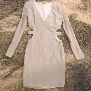Charlotte Russe cut out sparkle dress